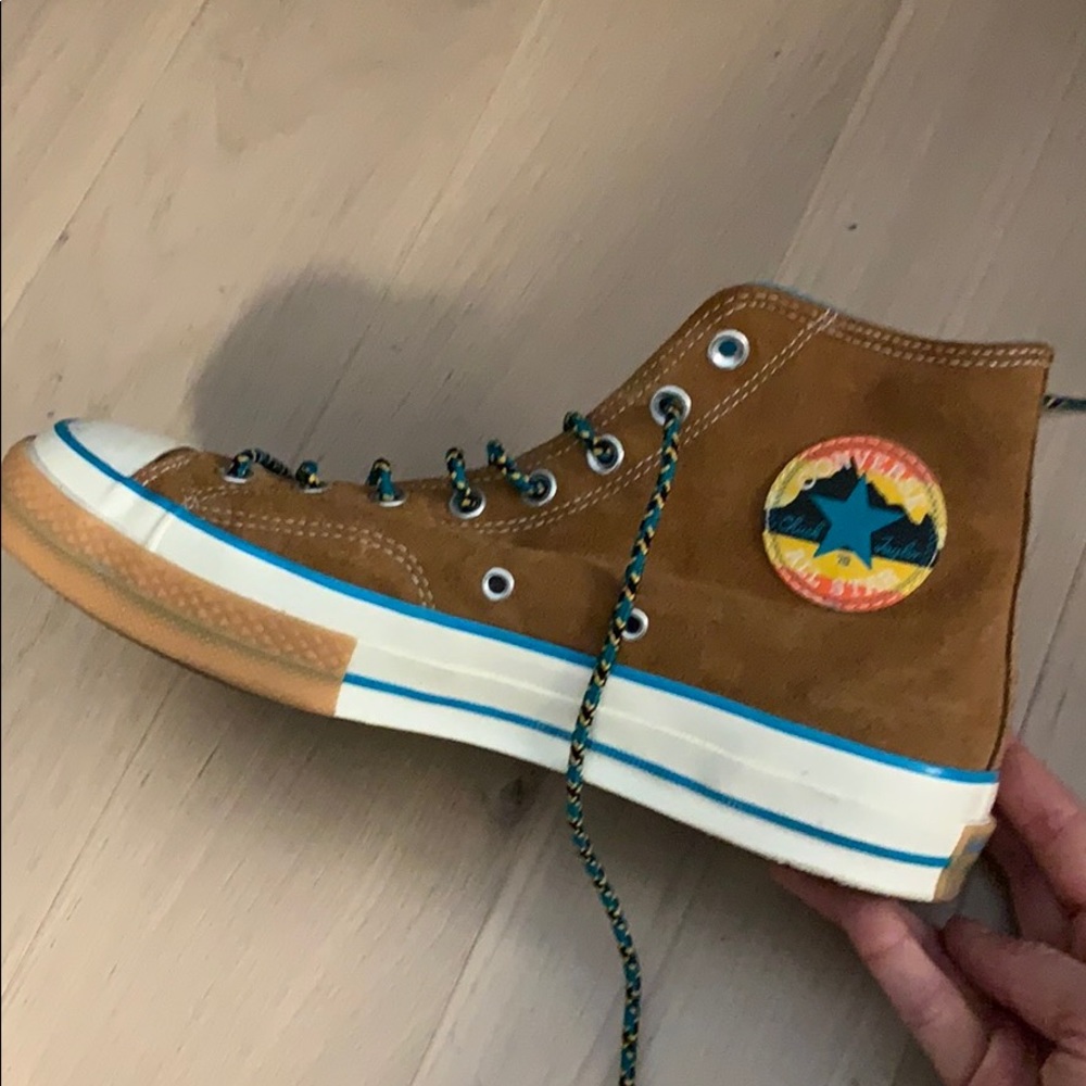 Converse Brown High-Top Sneakers